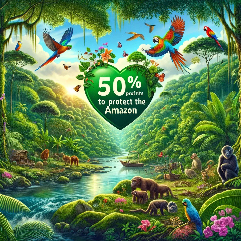 Our Commitment to Protecting the Amazon: Donating 50% of Profits to Conservation